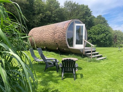 Tiny house: een Boomstam Tiny house: een Boomstam