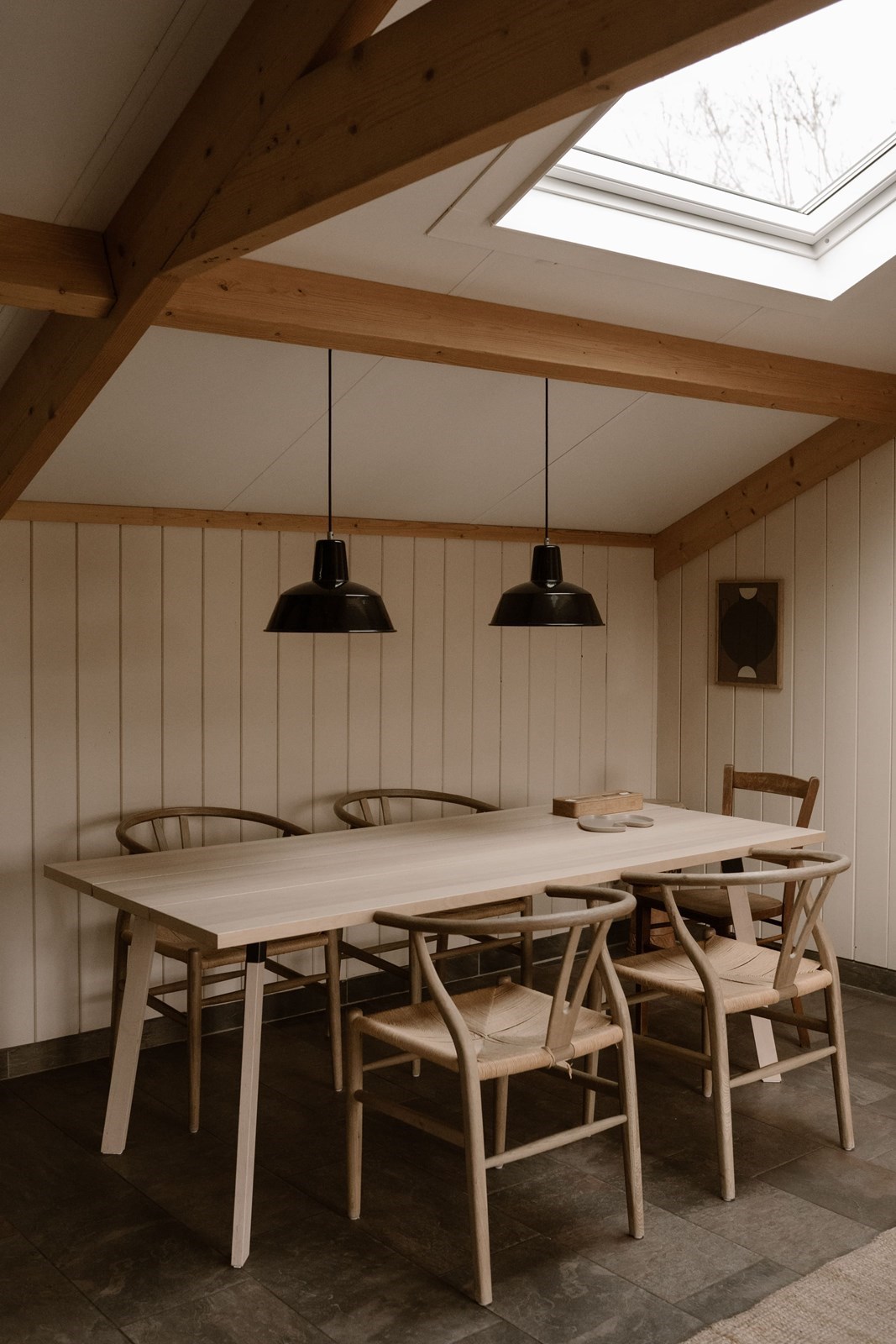 Farm house met hottub in Scandinavische stijl