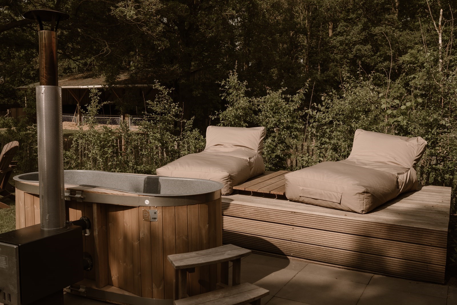 Heerlijk natuurhuisje met hottub