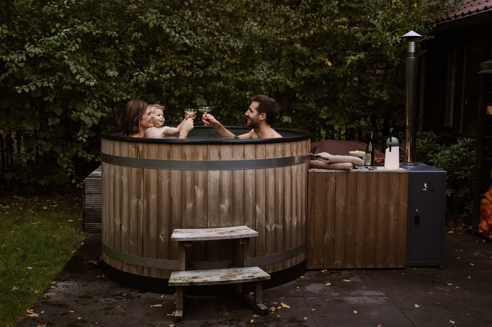 Heerlijk natuurhuisje met hottub