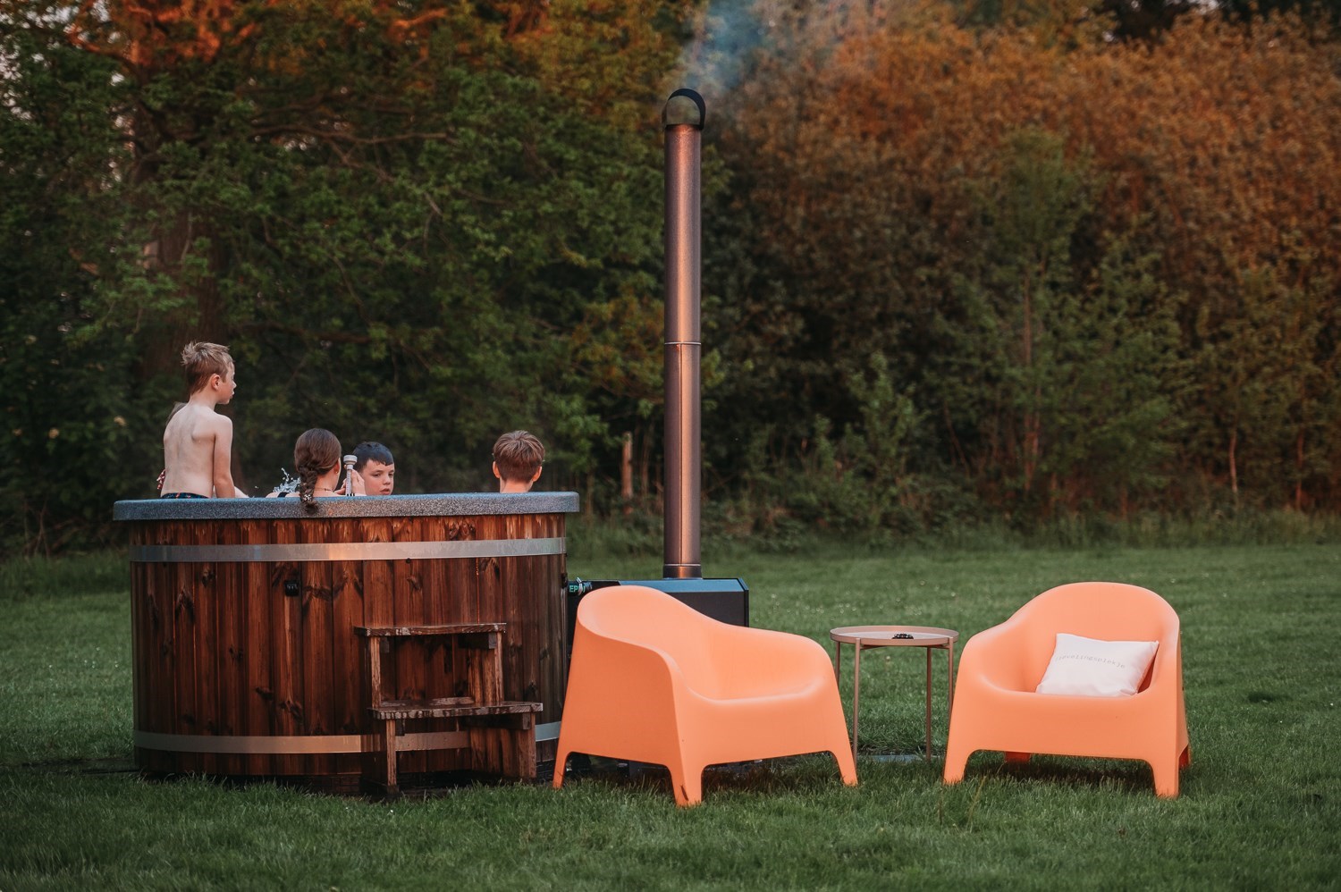 Weiland lodge met privé hottub