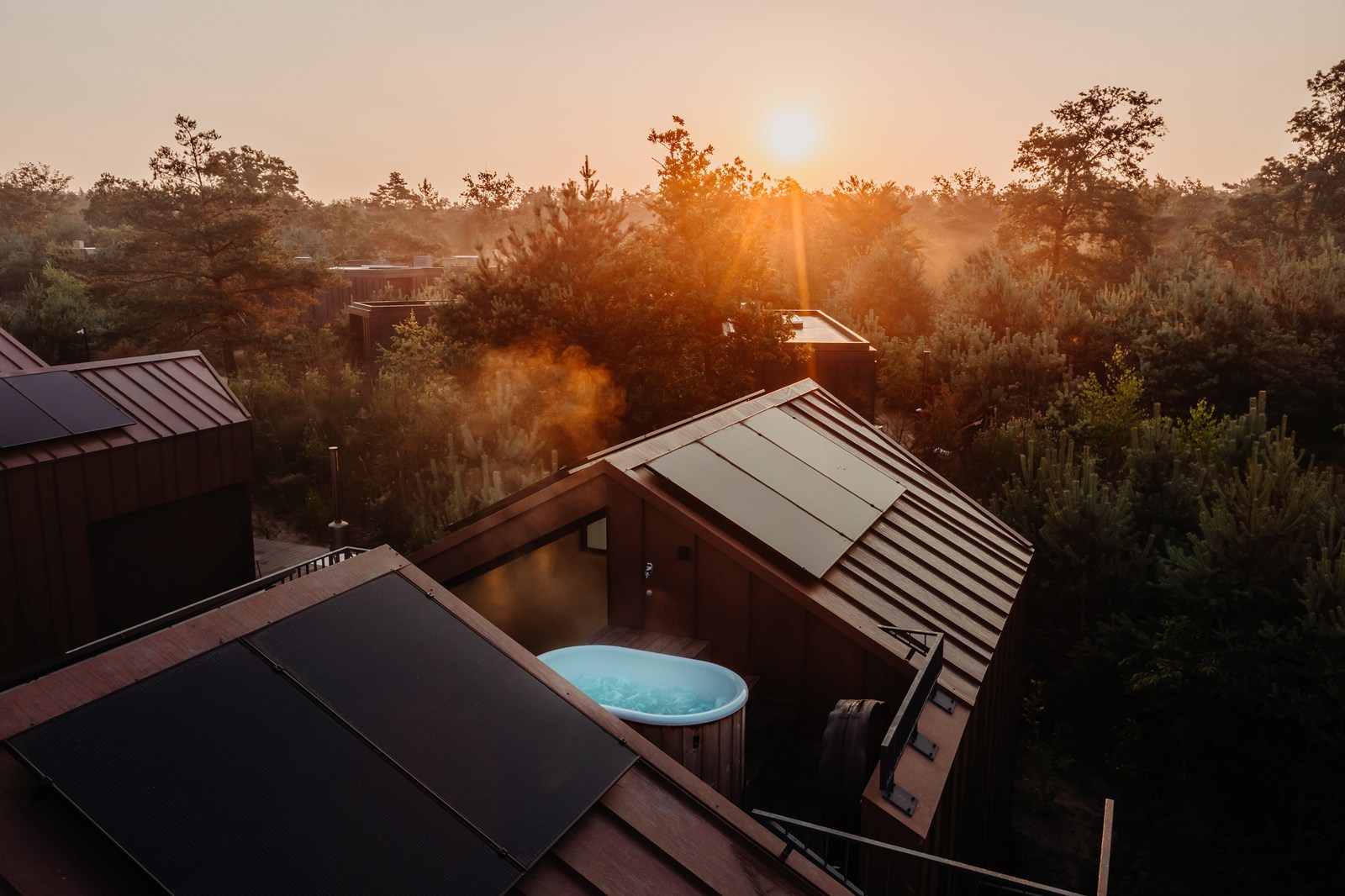 Origineel overnachten in het enige private retreat resort van Nederland
