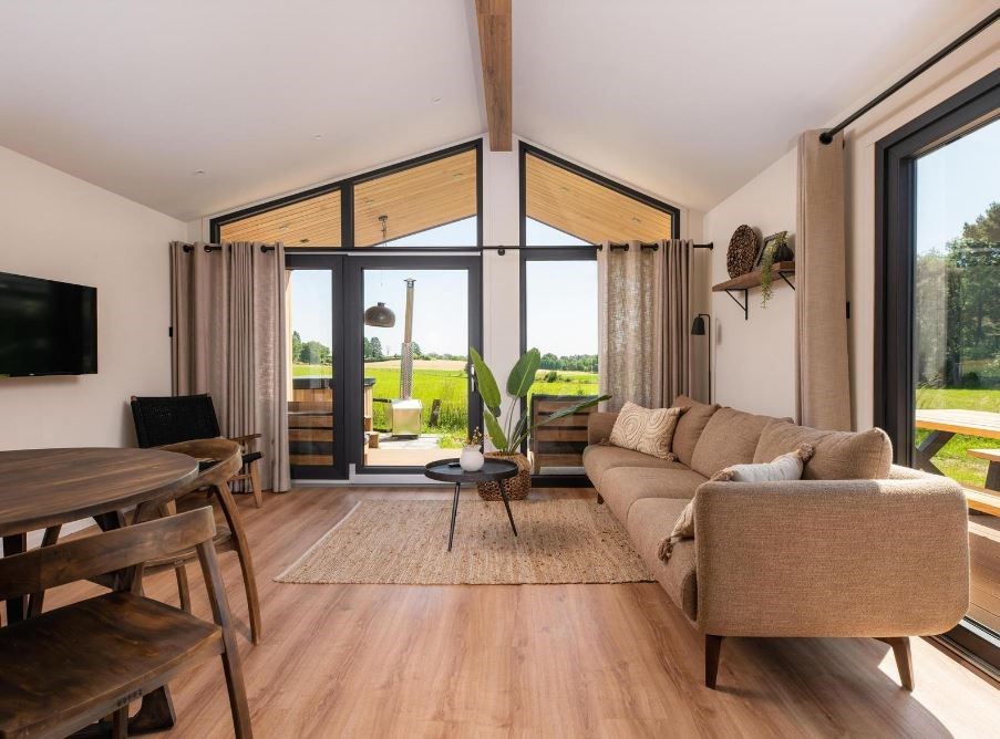 Natuurlodge met hottub