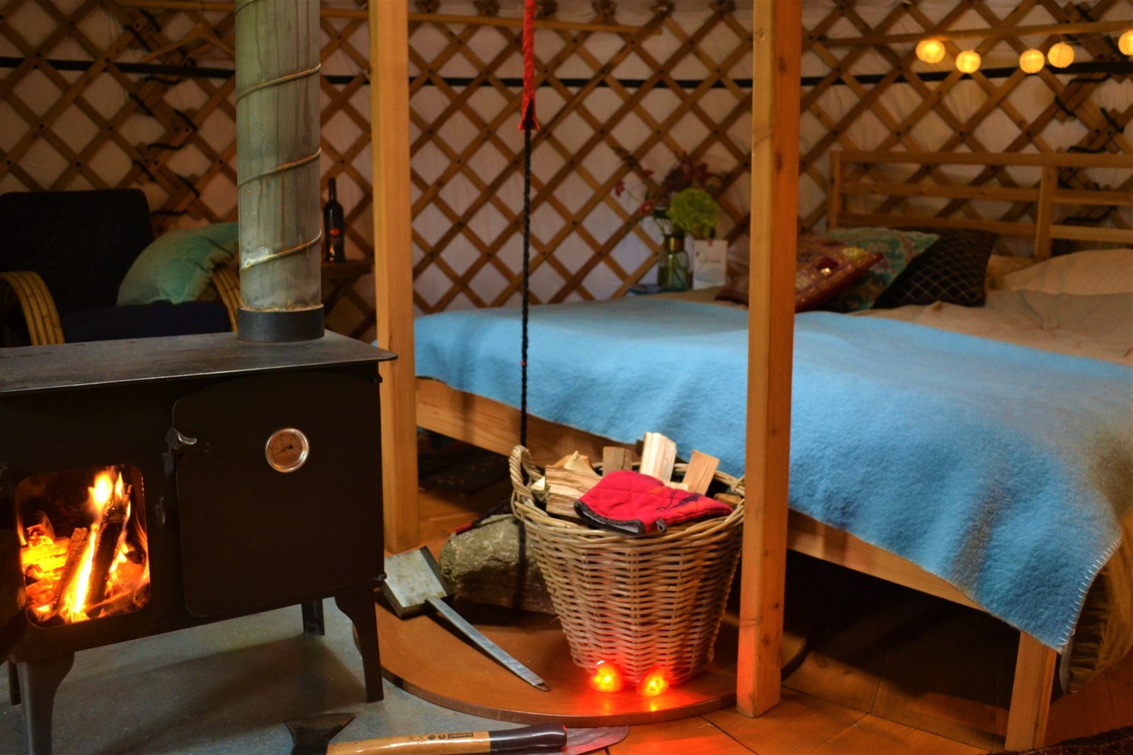 Magisch overnachten in een yurt op een fijne plek in de natuur