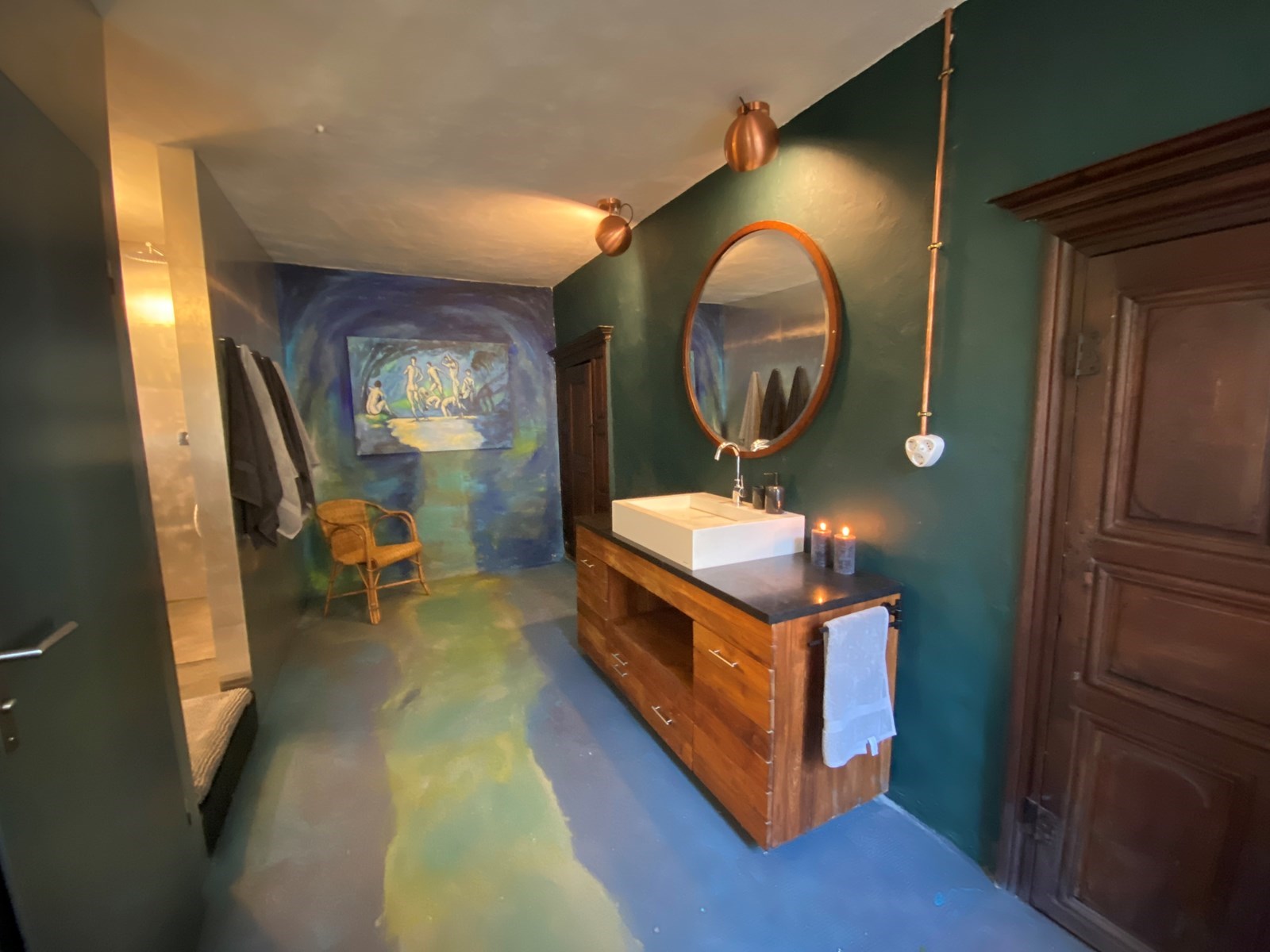 Overnachten in een oude smederij aan de voet van het kasteel