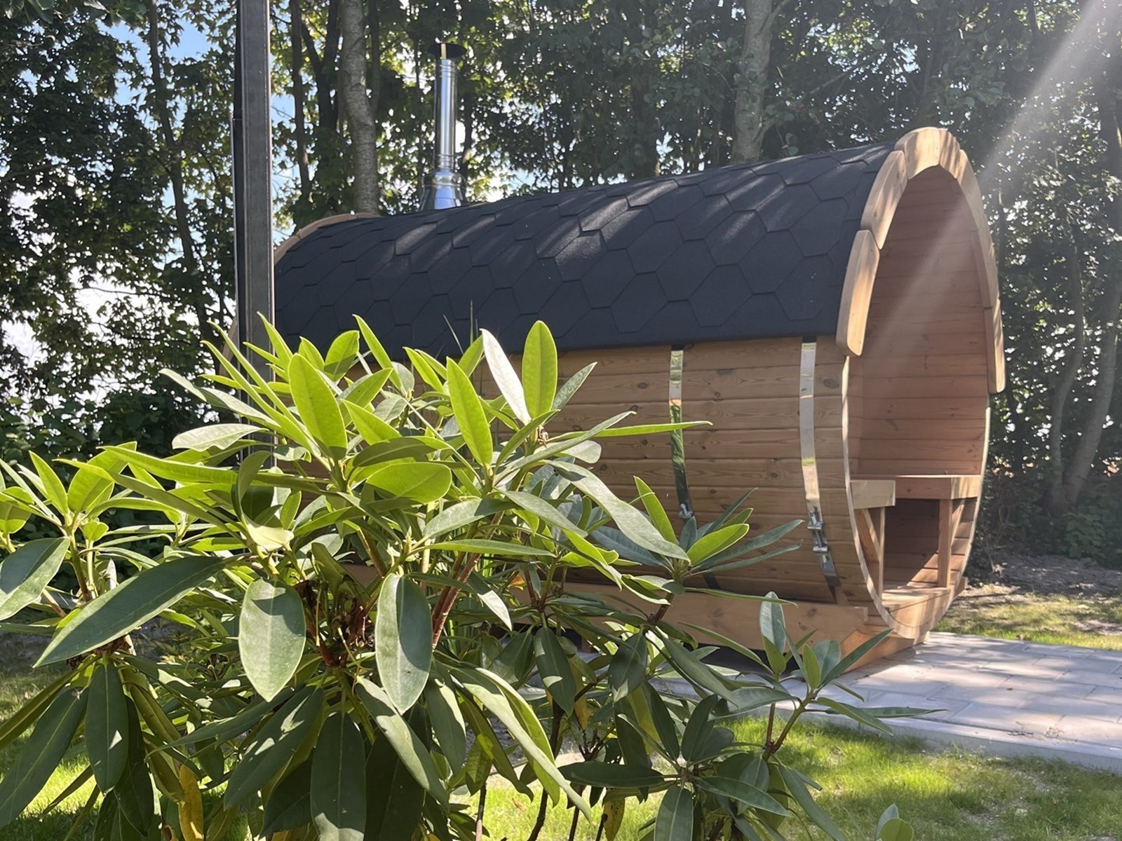 Finse Kota met privé barrelsauna