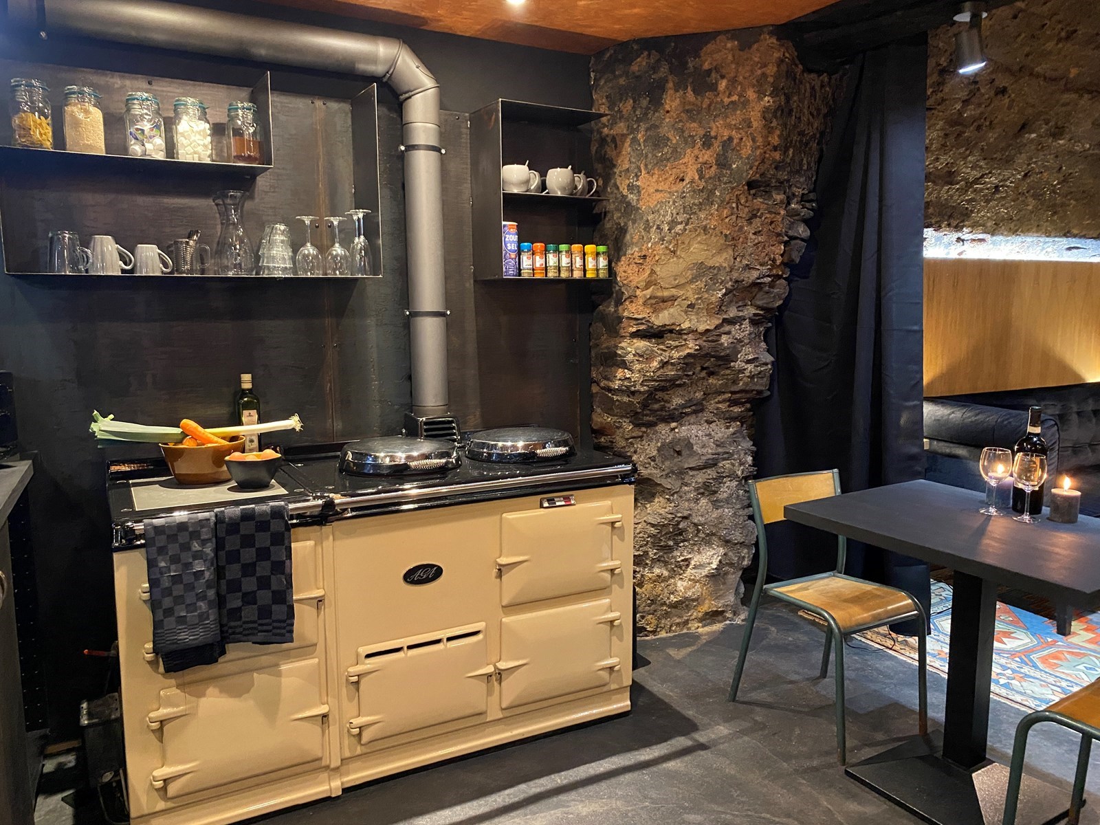 Slapen in een oude smederij in het middeleeuwse stadje Vianden