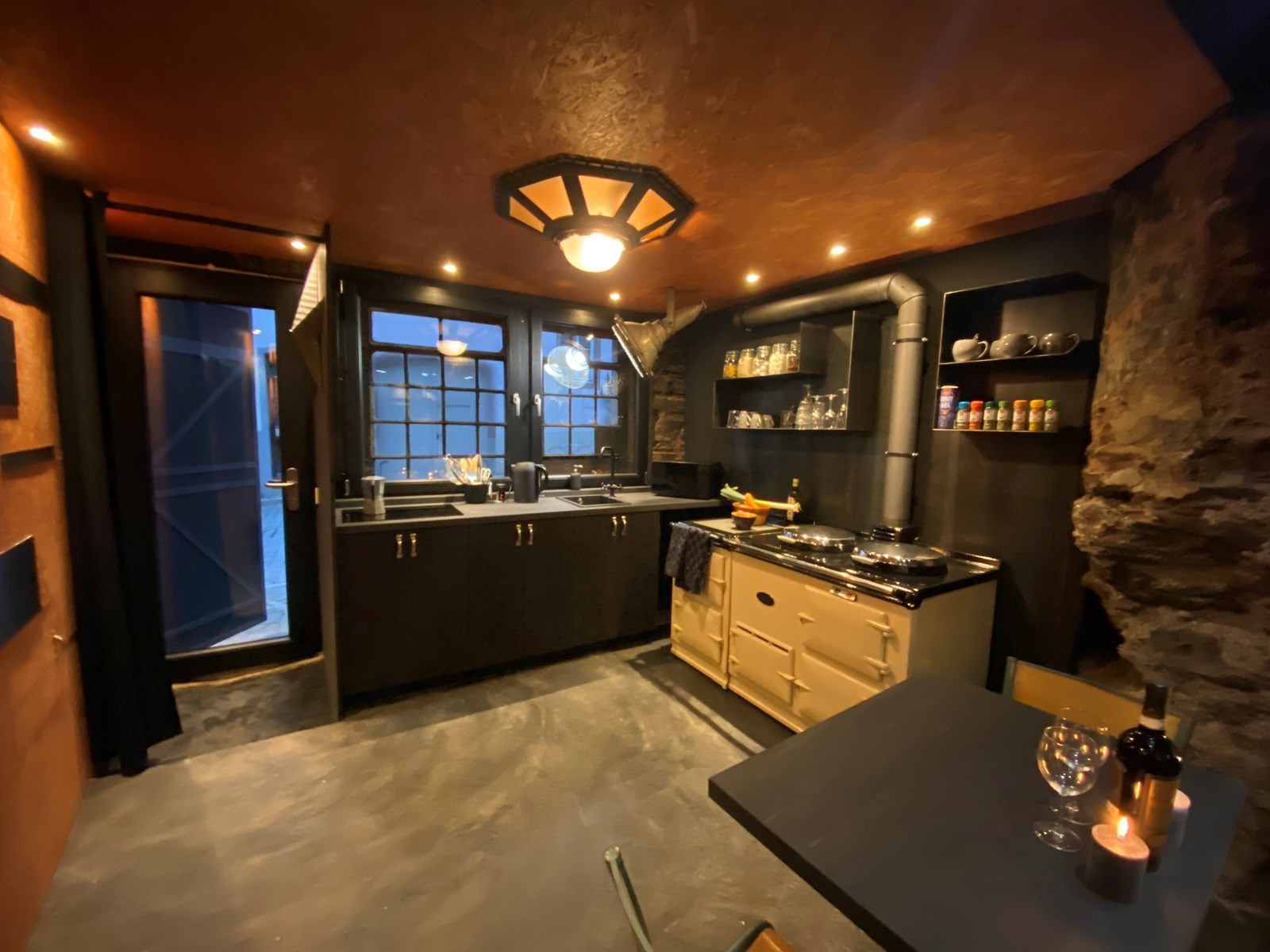 Slapen in een oude smederij in het middeleeuwse stadje Vianden