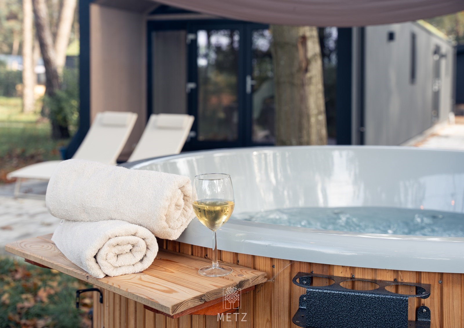 Luxe Wellness Boslodge midden in het bos op de Sallandse Heuvelrug