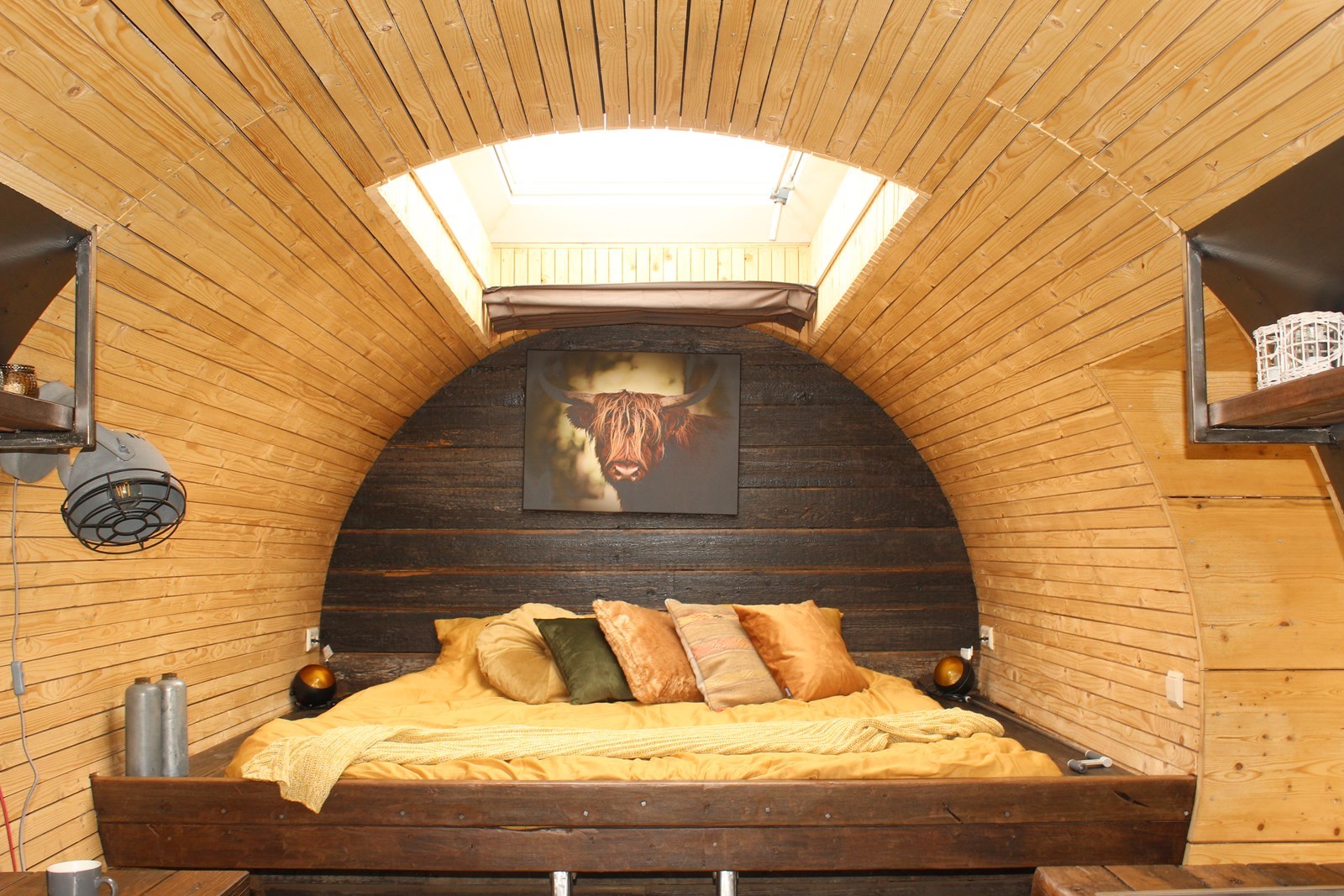 Unieke Voersilo die omgebouwd is tot een Tiny house