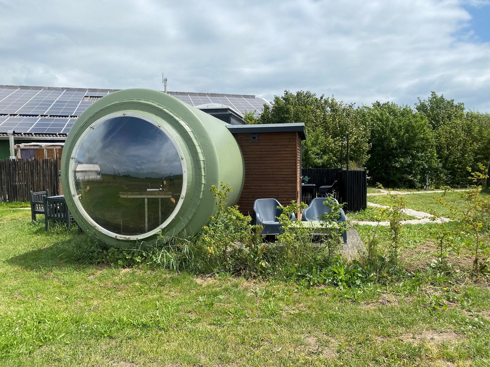 Unieke Voersilo die omgebouwd is tot een Tiny house