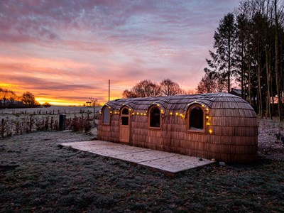 Romantische cabin in de Belgische Ardennen Romantische cabin in de Belgische Ardennen