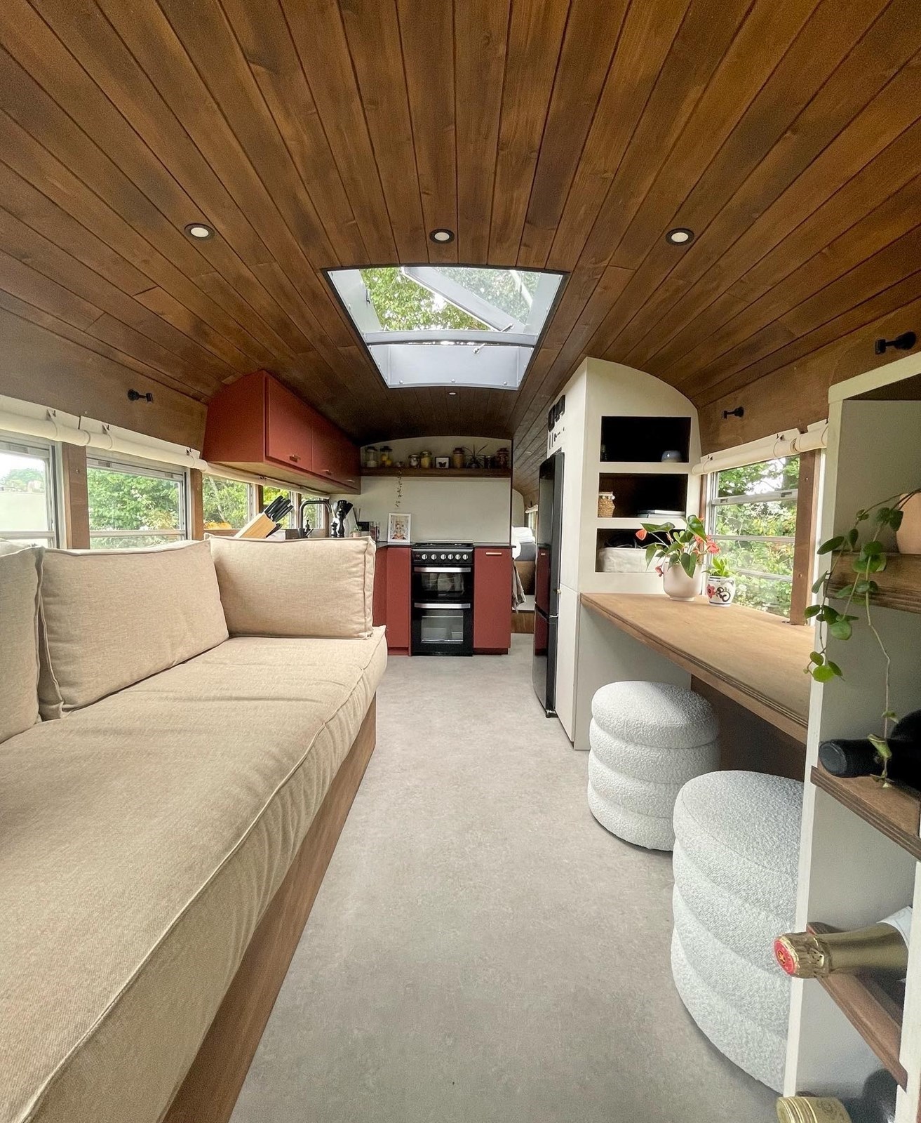 Origineel overnachten in een Amerikaanse schoolbus