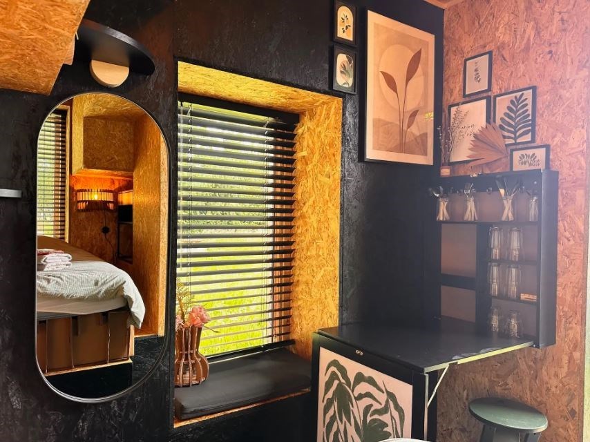 Slapen in een Strohuisje in de natuur van Drenthe