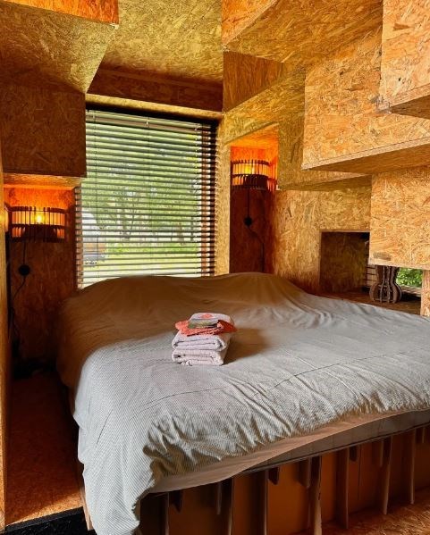 Slapen in een Strohuisje in de natuur van Drenthe