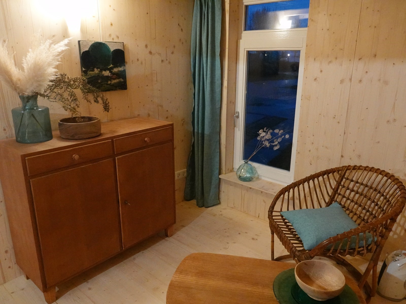 Origineel overnachten in een zelfgemaakt biobased tiny house