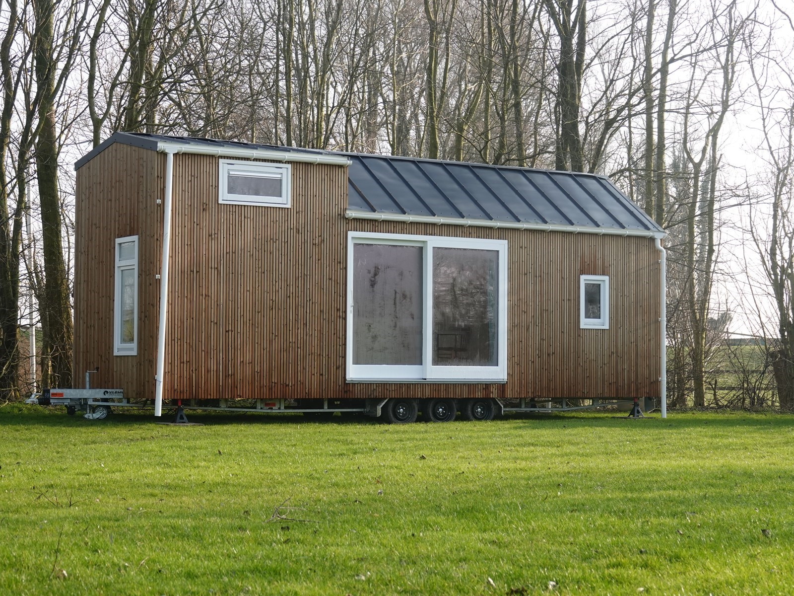Origineel overnachten in een zelfgemaakt biobased tiny house