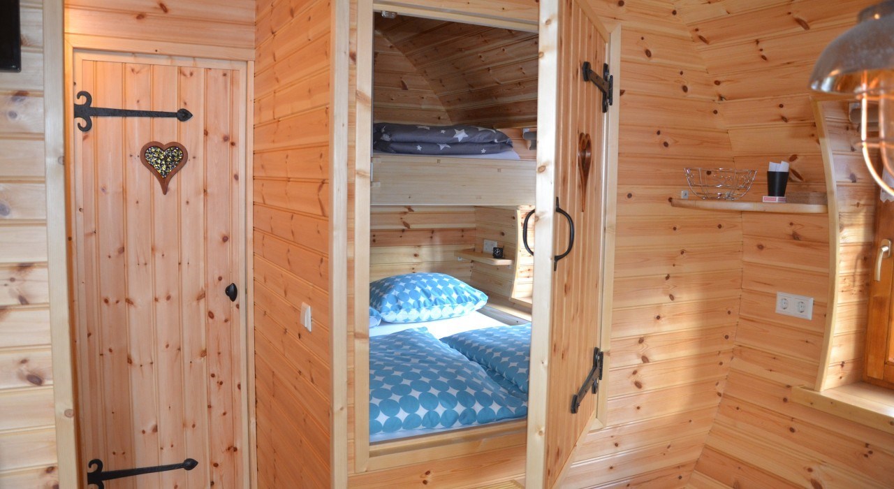 Grote luxe kampeerton voor 5 personen