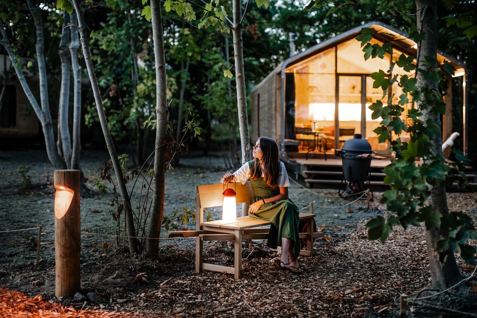 Bijzondere cabin met hottub vlakbij het strand