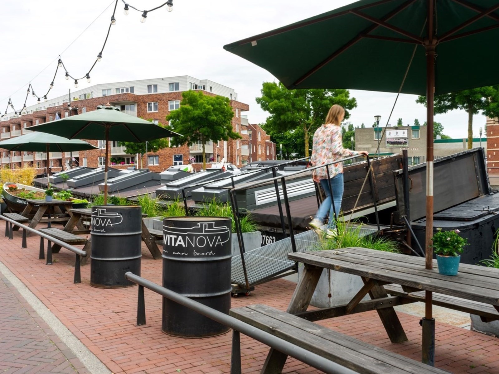 Slapen in een scheepshut in het hartje van de stad