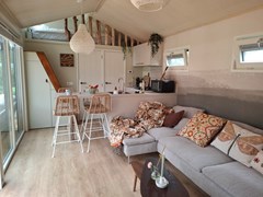 Sfeervol houten Tiny House in de Drentse natuur Sfeervol houten Tiny House in de Drentse natuur