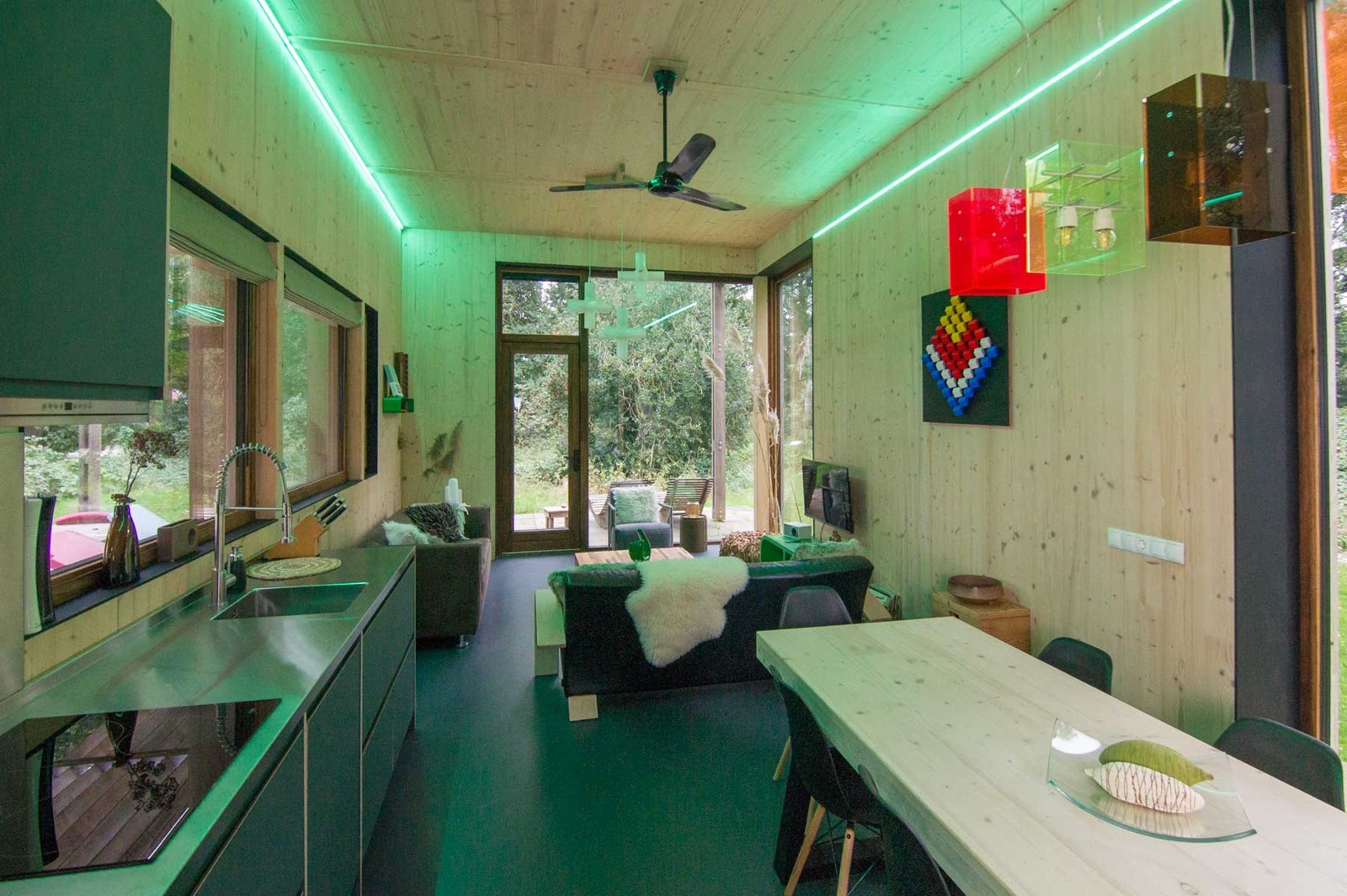 Stijlvol eco vakantiehuis