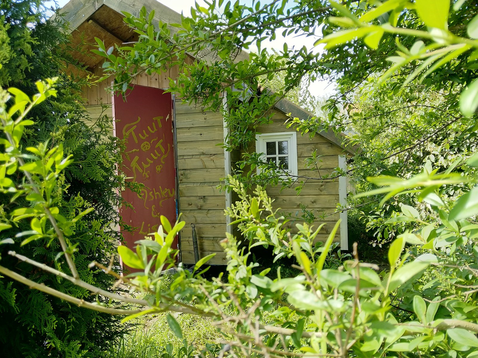 Overnachten in een pipowagen voor 1 persoon