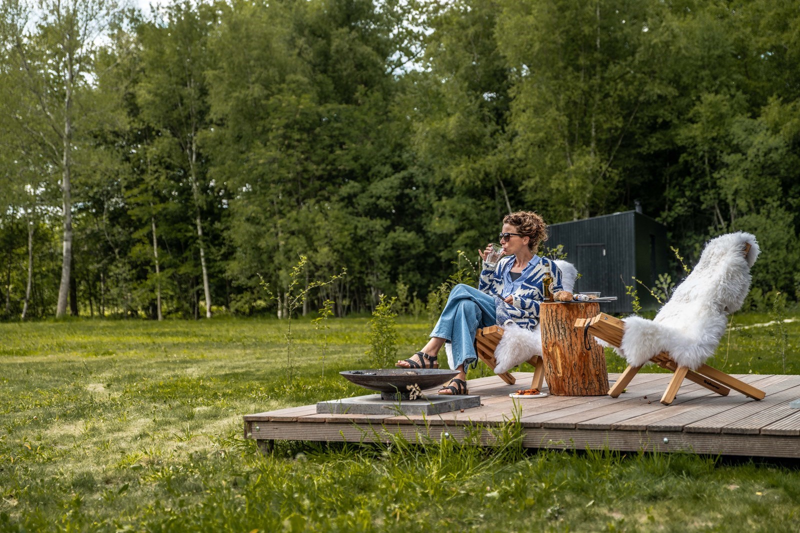 Een uniek offgrid avontuur in een Twente Cabin
