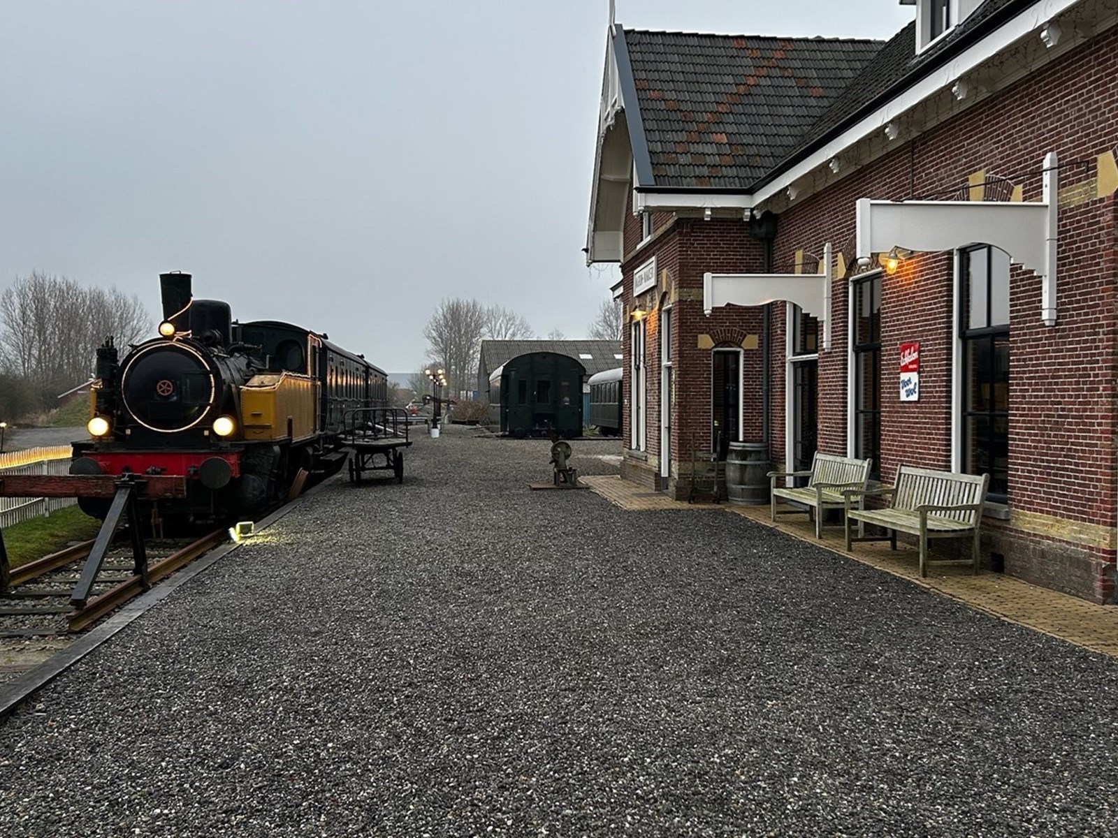 Slaaptrein in Oriënt-Express stijl