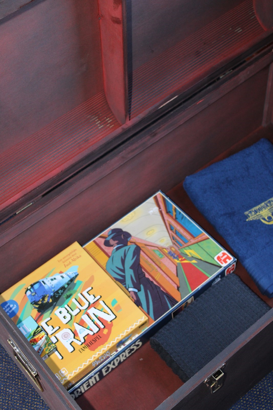 Slaaptrein in Oriënt-Express stijl