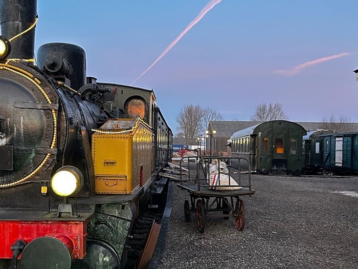 Slaaptrein in Oriënt-Express stijl Slaaptrein in Oriënt-Express stijl