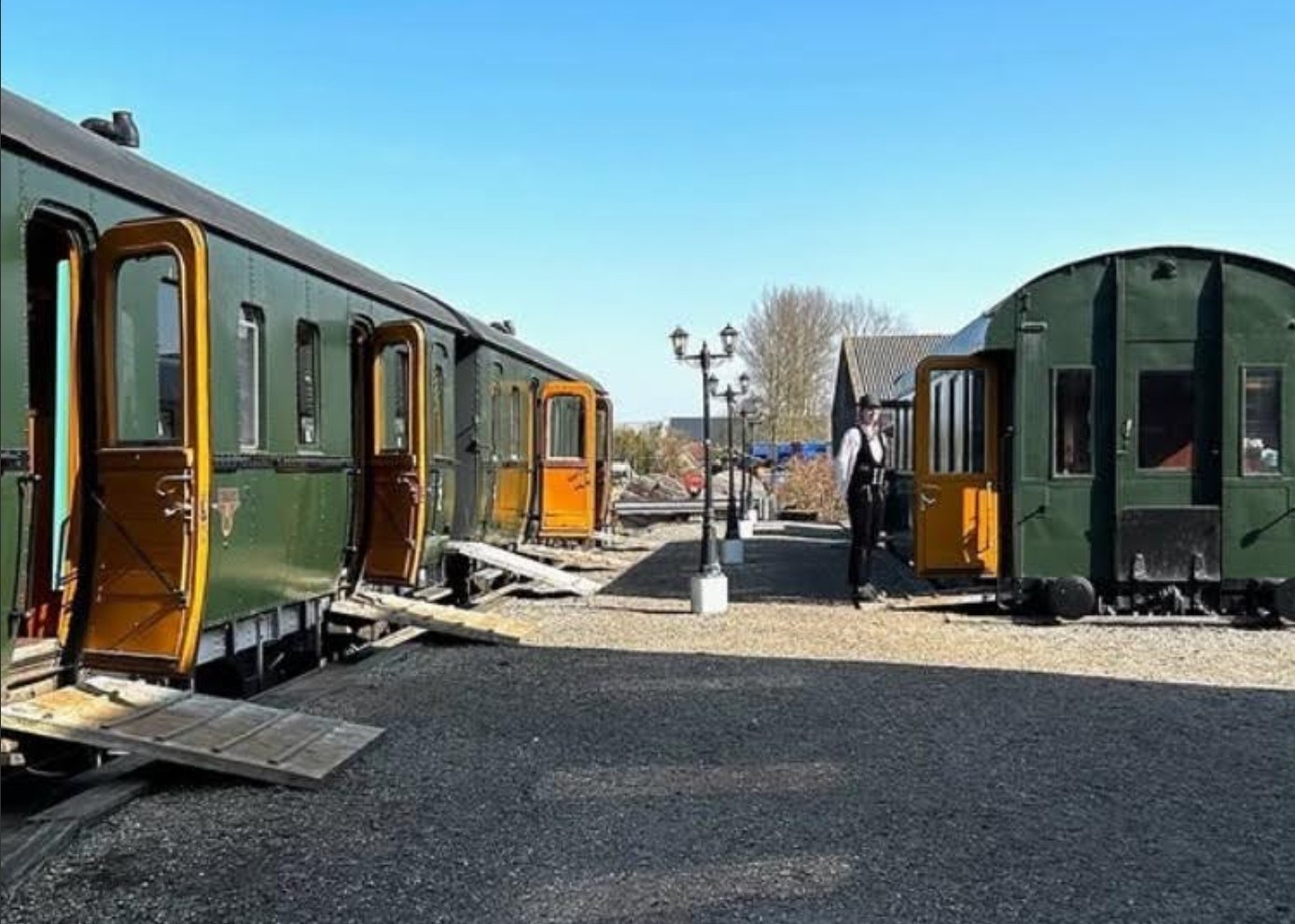 Slaaptrein in Oriënt-Express stijl