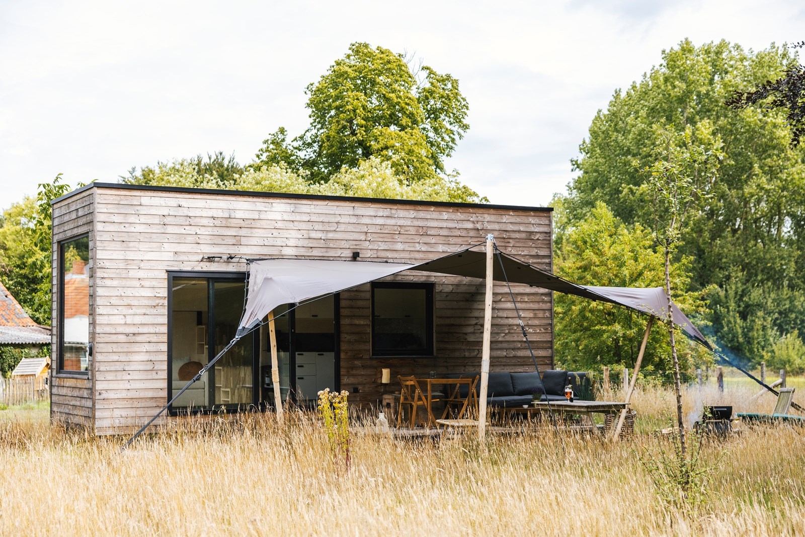Tiny house tussen de schapen vlakbij Brugge