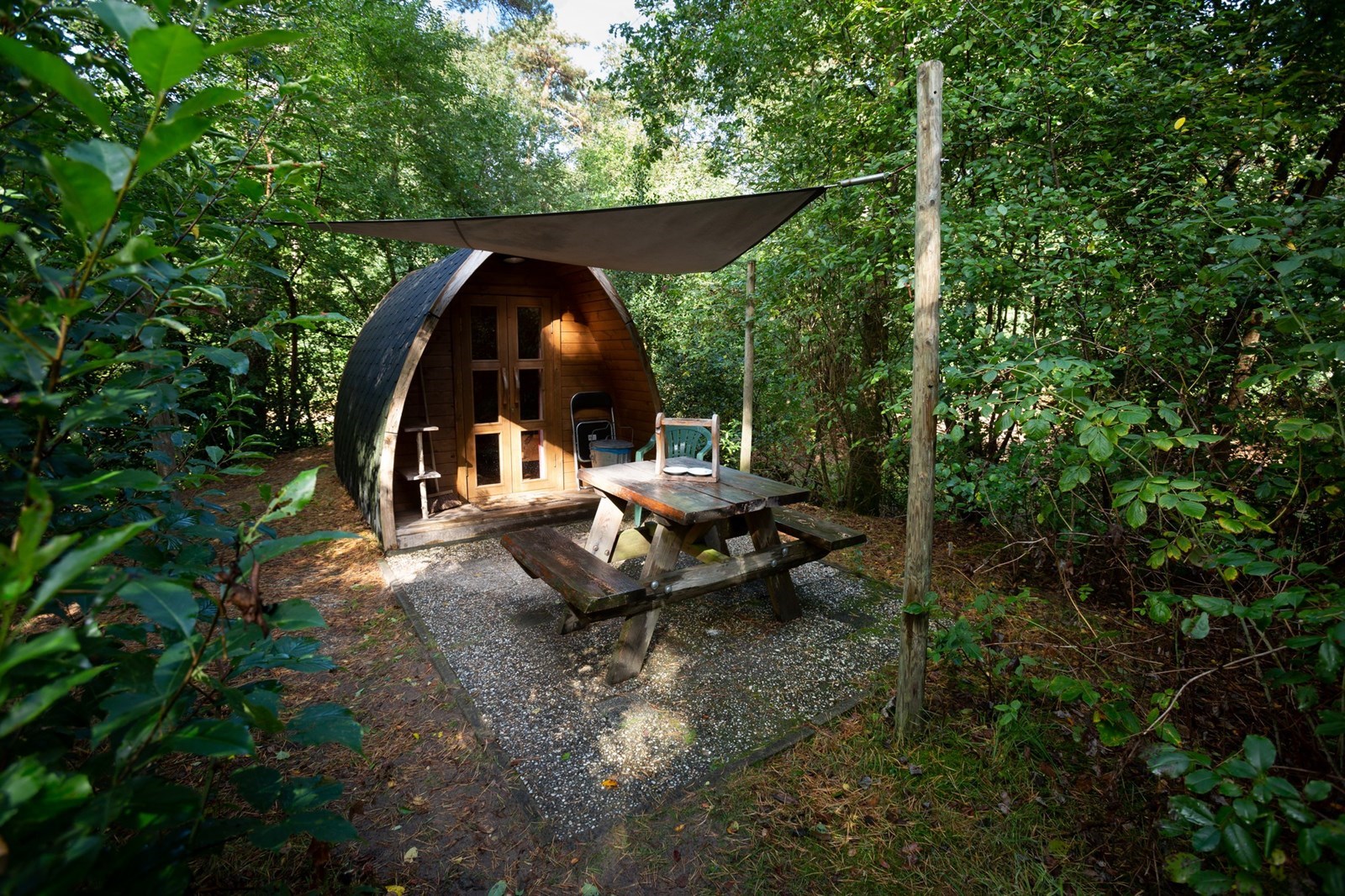 Origineel overnachten in een POD in Drenthe