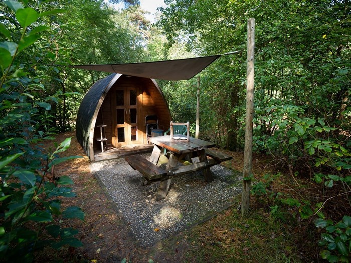Origineel overnachten in een POD in Drenthe Origineel overnachten in een POD in Drenthe