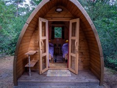 Origineel overnachten in een POD in Drenthe Origineel overnachten in een POD in Drenthe