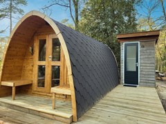 Origineel overnachten in een POD met privé sanitair Origineel overnachten in een POD met privé sanitair