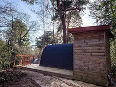 Origineel overnachten in een POD met privé sanitair Origineel overnachten in een POD met privé sanitair