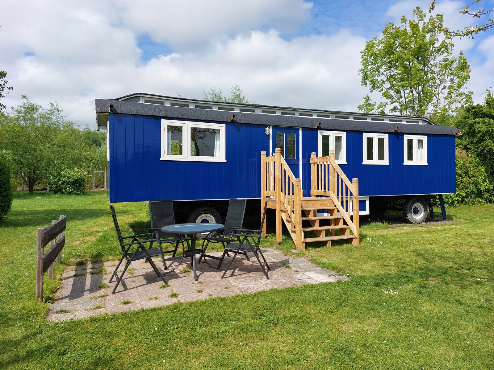 Overnachten in een authentieke pipowagen