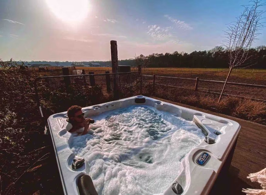 Luxe Finse Kota met jacuzzi