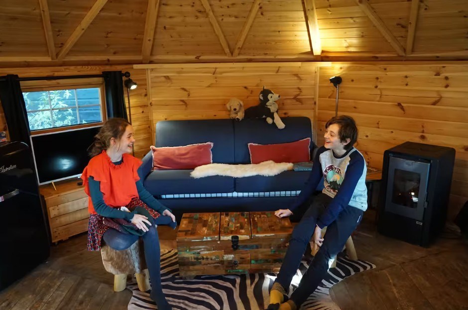 Luxe Finse Kota met jacuzzi