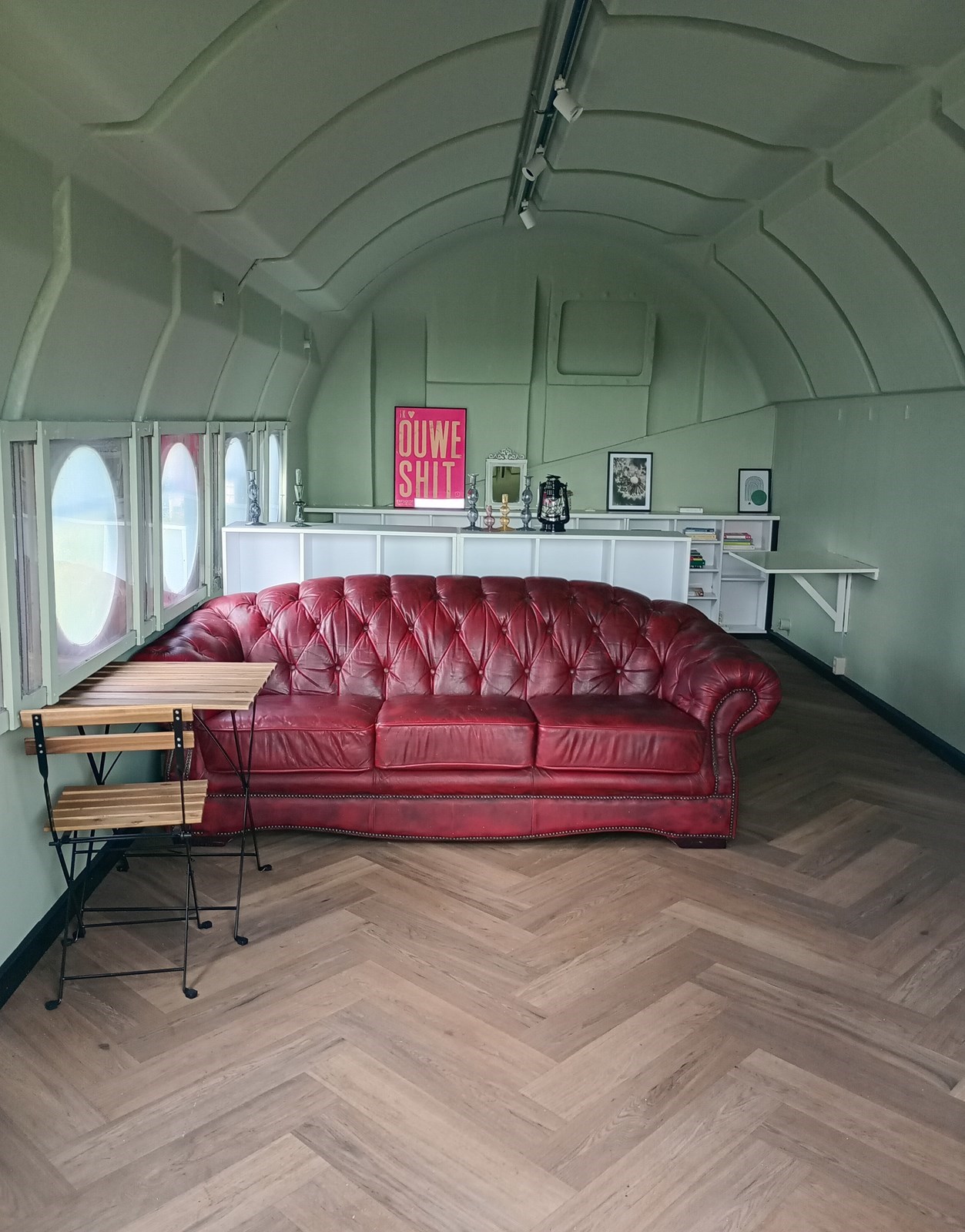 Overnachten in een omgebouwde, stoere marine-container