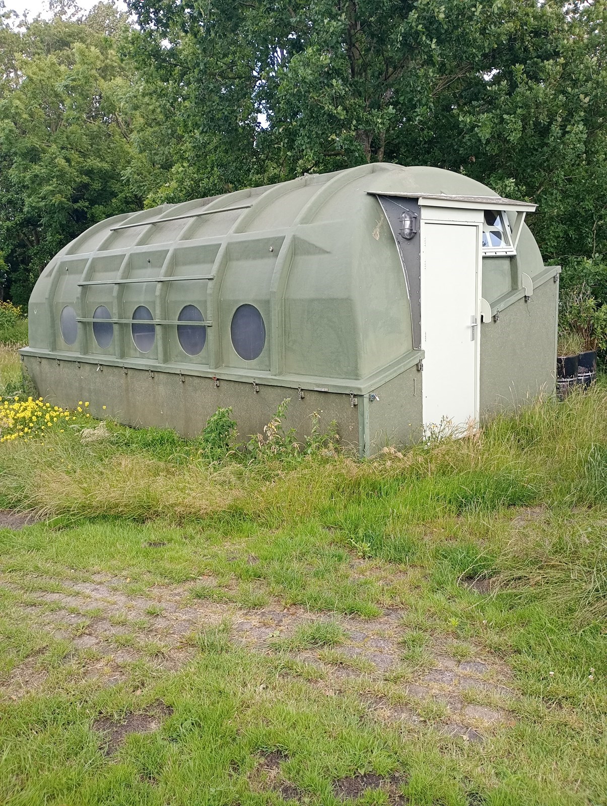 Overnachten in een omgebouwde, stoere marine-container
