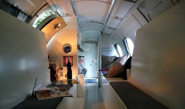 Slapen in een Vliegtuig