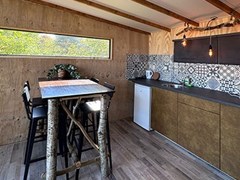 Boomhut met een waanzinnig uitzicht over de velden van Natuurmonumenten Boomhut met een waanzinnig uitzicht over de velden van Natuurmonumenten