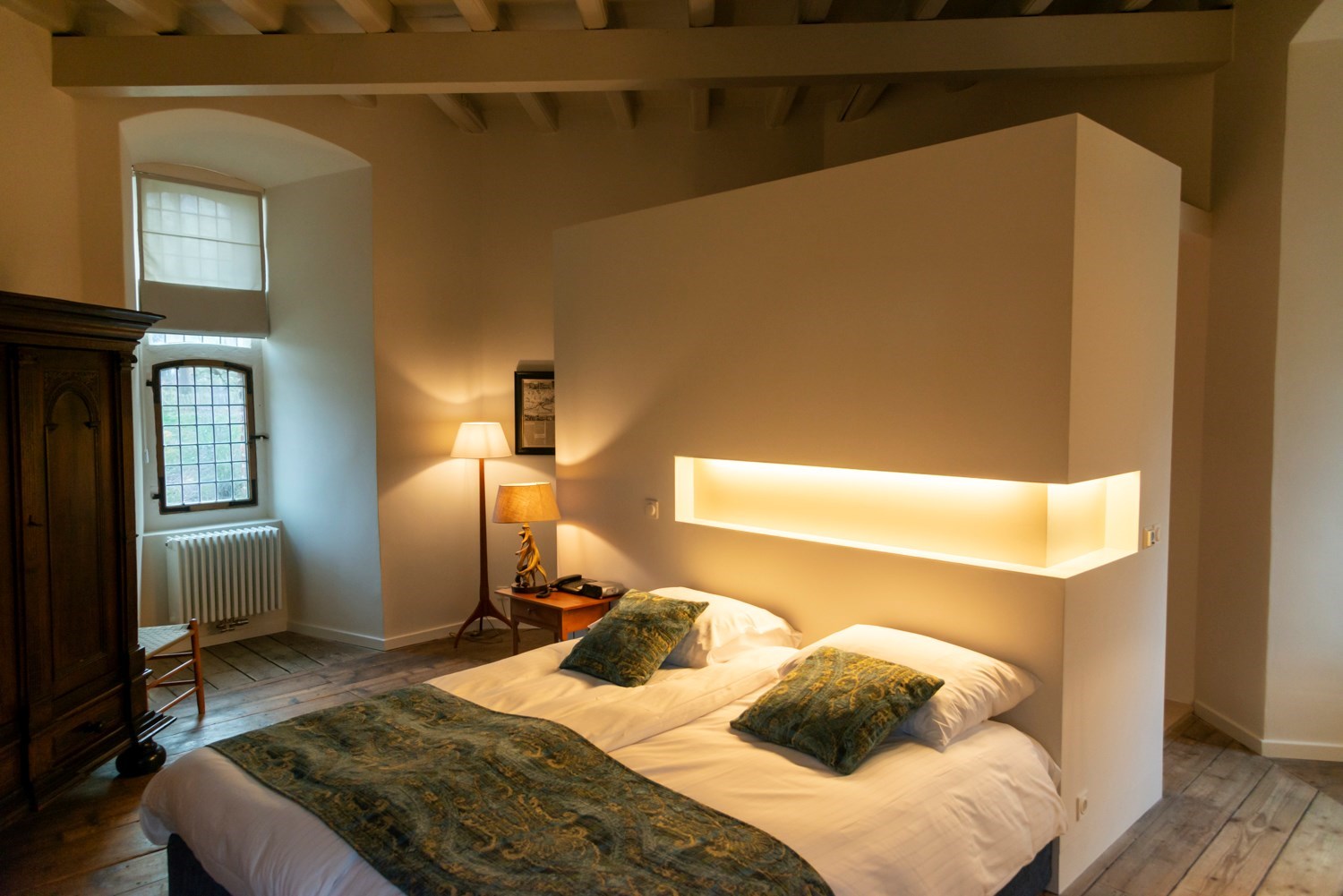 Overnachten in een eeuwenoude verdedigingstoren van een écht middeleeuws kasteel