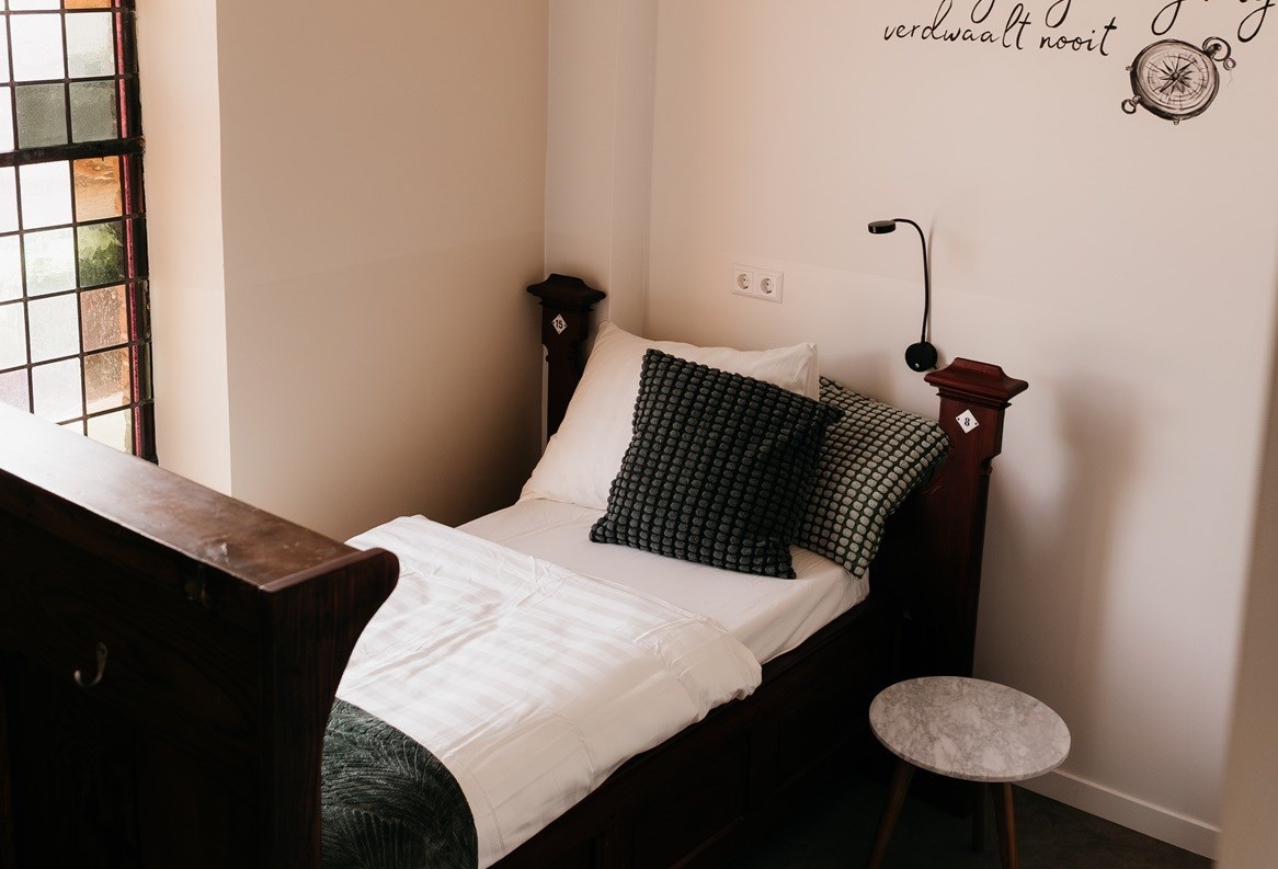 Hemels overnachten in een voormalige katholieke kerk