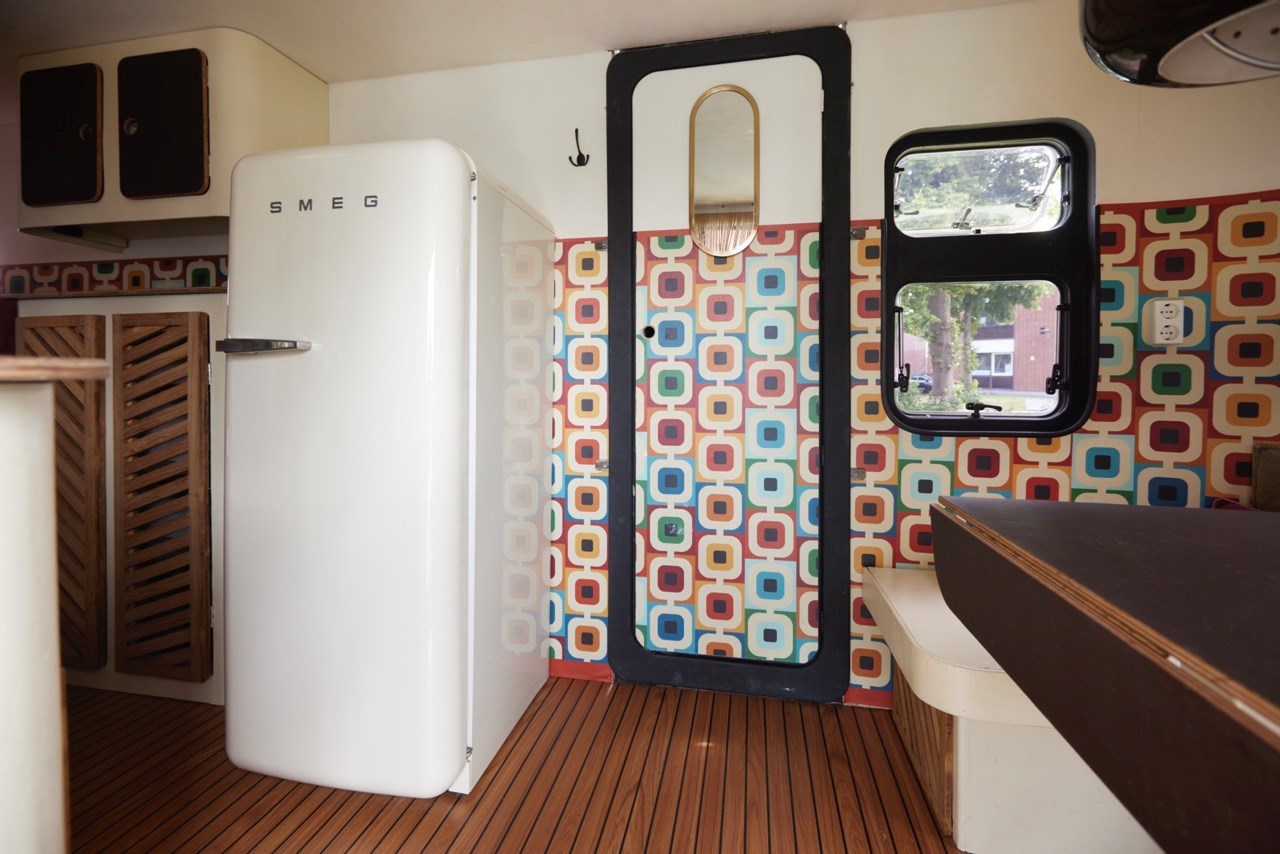 Glampervan geluk op een eigenzinnige stadsoase in Den Bosch