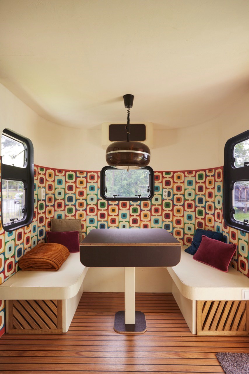 Glampervan geluk op een eigenzinnige stadsoase in Den Bosch