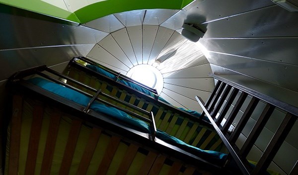 Unieke overnachting in een Raket